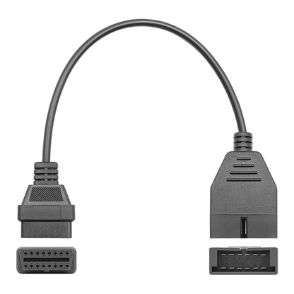 12Pin to 16Pin รถ OBD2 สายแปลงอะแดปเตอร์วินิจฉัย OBDII สำหรับ GM, 12Pin to 16Pin for GM