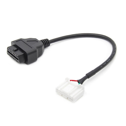 รถ OBD2 สายแปลงสายเคเบิลอะแดปเตอร์วินิจฉัย OBDII สำหรับ Tesla รุ่น S, For Tesla Model S