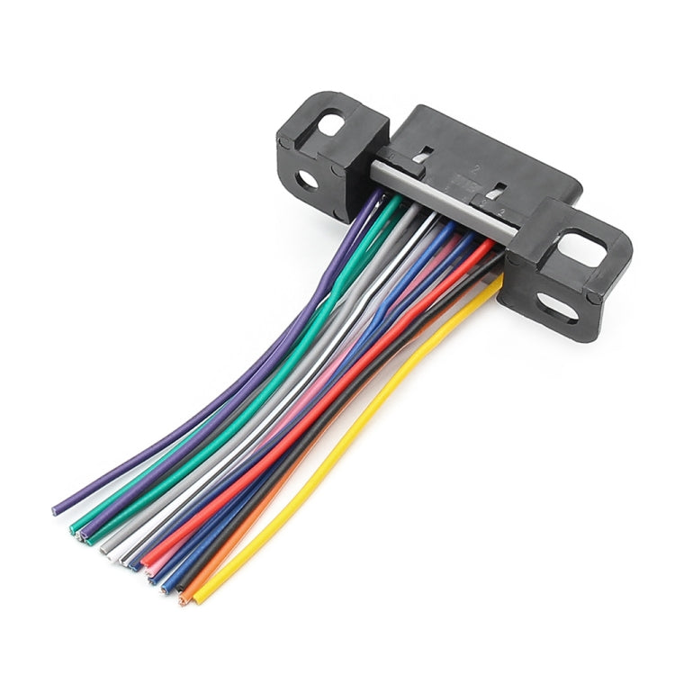 J1962F OBD2 16Pin Terminal รุ่นขั้วต่อตัวเมีย, ความยาวสายเคเบิล: 10 ซม, 16Pin