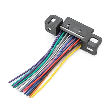 J1962F OBD2 16Pin Terminal รุ่นขั้วต่อตัวเมีย, ความยาวสายเคเบิล: 10 ซม, 16Pin