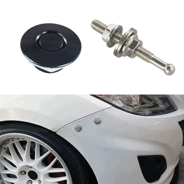 54 มม.สแตนเลสสตีลหมุดกดปุ่ม Billet Hood Pins ล็อค คลิปชุด, 54mm (Silver), 54mm (Red), 54mm (Blue), 54mm (Black)