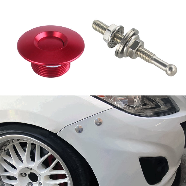 54 มม.สแตนเลสสตีลหมุดกดปุ่ม Billet Hood Pins ล็อค คลิปชุด, 54mm (Silver), 54mm (Red), 54mm (Blue), 54mm (Black)