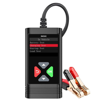 KINGBOLEN BM560 6V 12V รถโหลดดิจิตอลเครื่องทดสอบแบตเตอรี่, BM560