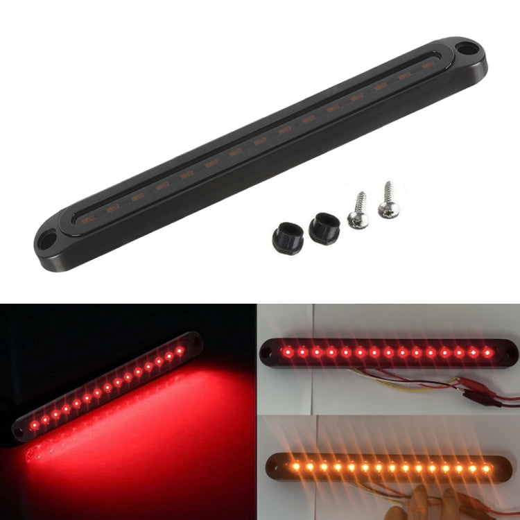 MK-013 Spotlight แบบไดนามิกไฟท้ายรถสัญญาณไฟ Strobe ไฟเตือนกระพริบ 12-24V, MK-013