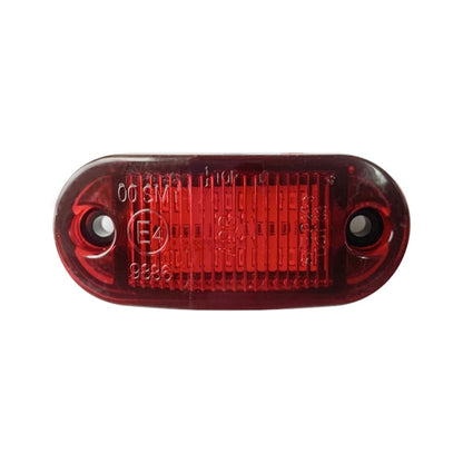 10 ชิ้น MK-019 รถยนต์ / รถบรรทุก 6LEDs ไฟแสดงสถานะเครื่องหมายด้านข้างหลอดไฟโคมไฟ, MK-019 (Red Light), MK-019 (White Light), MK-019 (Yellow Light)