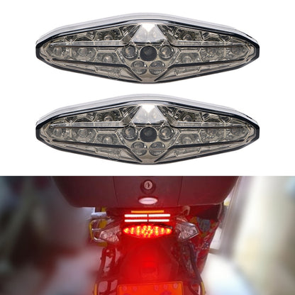 2 ชิ้น KC-WD-NEW-3X รถจักรยานยนต์ LED ไฟเบรกทำงานโคมไฟ, Running Lamp, KC-WD-NEW-3X