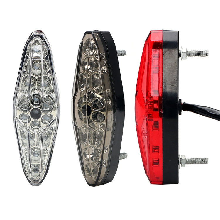2 ชิ้น KC-WD-NEW-3X รถจักรยานยนต์ LED ไฟเบรกทำงานโคมไฟ, Running Lamp, KC-WD-NEW-3X