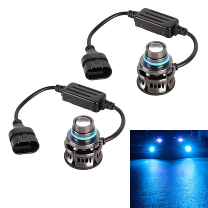 1 คู่ 9005 27W / DC12V รถอลูมิเนียมอัลลอยด์ LED ไฟหน้า, 9005 (Blue Light), 9005 (Gold Light), 9005 (Lime Green), 9005 (White Light)