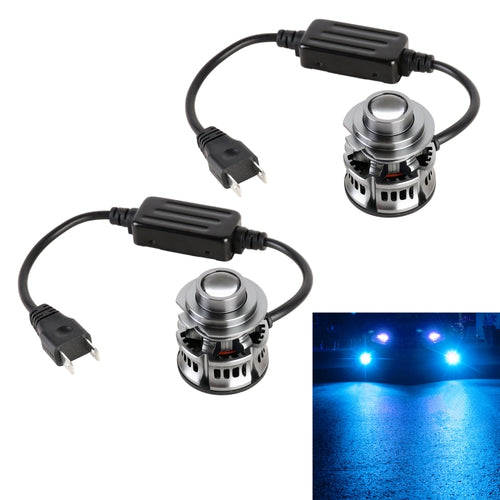 1 คู่ H7 27W/DC12V รถอลูมิเนียมอัลลอยด์ LED ไฟหน้า, H7 (Blue Light), H7 (Gold Light), H7 (Lime Green), H7 (White Light)