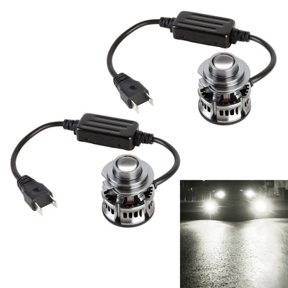 1 คู่ H7 27W/DC12V รถอลูมิเนียมอัลลอยด์ LED ไฟหน้า, H7 (Blue Light), H7 (Gold Light), H7 (Lime Green), H7 (White Light)