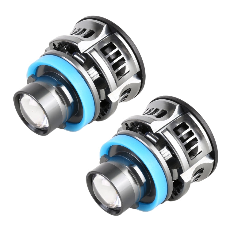 1 คู่ H11 27W / DC12V รถอลูมิเนียมอัลลอยด์ LED ไฟหน้า, H11 (Blue Light), H11 (Gold Light), H11 (Lime Green), H11 (White Light)