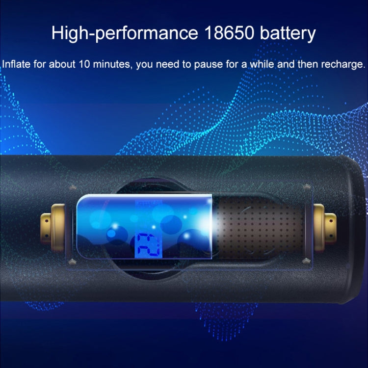LCD Digital แสดงผล เครื่องสูบน้ำไฟฟ้าแบบพกพาแบบชาร์จไฟได้พร้อมไฟ COB