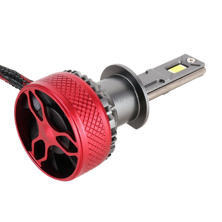 1 คู่ H1 DC12V 65W 6000K 6500LM LED ไฟหน้ารถ, H1