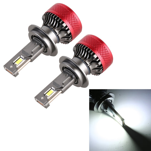 1 คู่ H7 DC12V 65W 6000K 6500LM LED ไฟหน้ารถ, H7