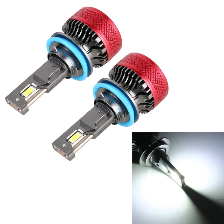 1 คู่ H8 DC12V 65W 6000K 6500LM LED ไฟหน้ารถ, H8 / H11