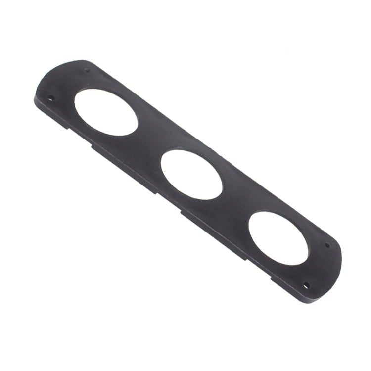 5 ชิ้น 3-Hole รถดัดแปลง USB ชาร์จโวลต์มิเตอร์ไฟแช็กแผง, 3-Hole