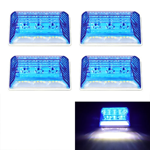 4 ชิ้น ZS-6001 DC24V รถยนต์ / รถบรรทุกด้านข้างไฟแสดงสถานะหลอดไฟโคมไฟ
