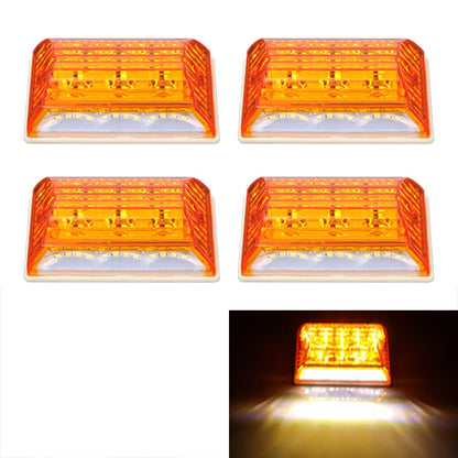 4 ชิ้น ZS-6001 DC24V รถยนต์ / รถบรรทุกด้านข้างไฟแสดงสถานะหลอดไฟโคมไฟ
