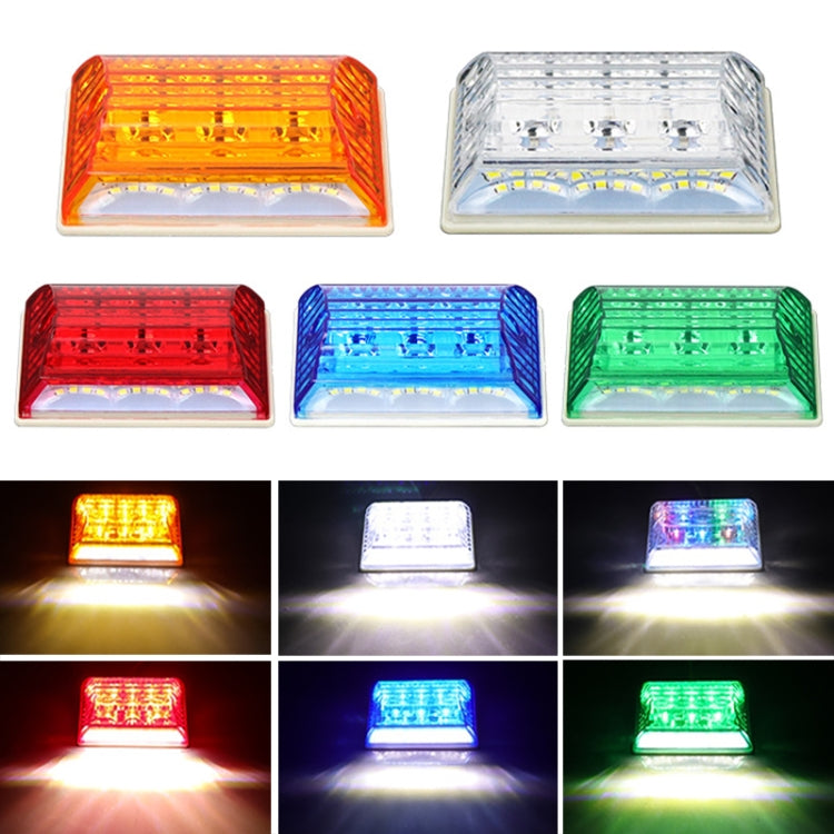 4 ชิ้น ZS-6001 DC24V รถยนต์ / รถบรรทุกด้านข้างไฟแสดงสถานะหลอดไฟโคมไฟ