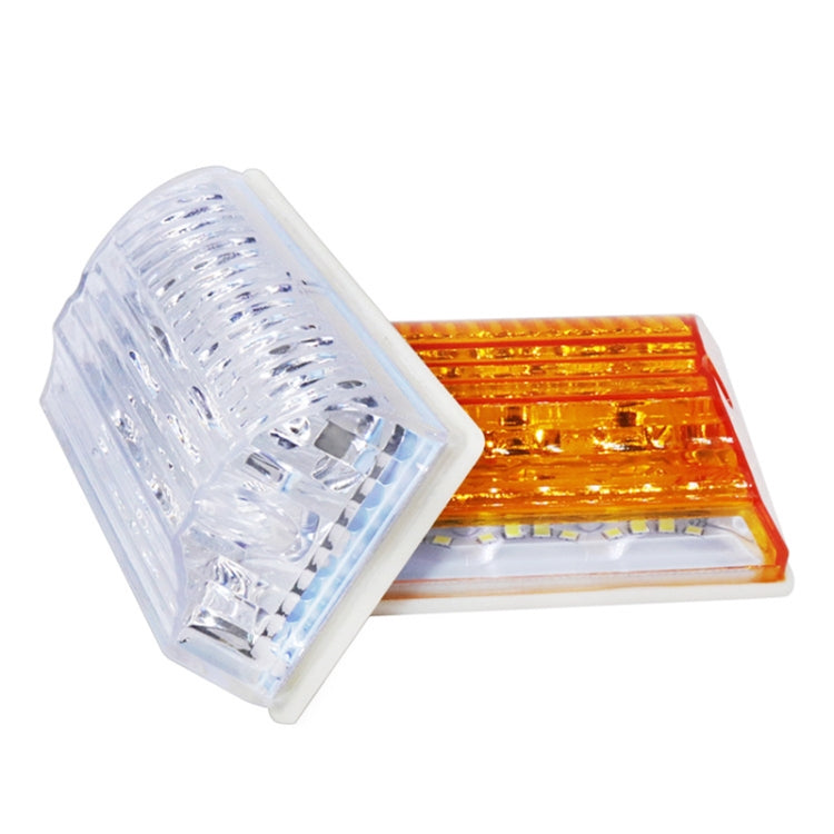 4 ชิ้น ZS-6001 DC24V รถยนต์ / รถบรรทุกด้านข้างไฟแสดงสถานะหลอดไฟโคมไฟ