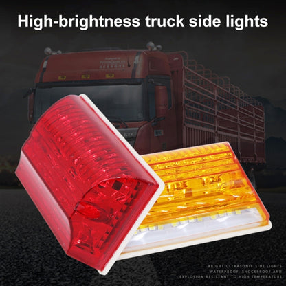 4 ชิ้น ZS-6001 DC24V รถยนต์ / รถบรรทุกด้านข้างไฟแสดงสถานะหลอดไฟโคมไฟ