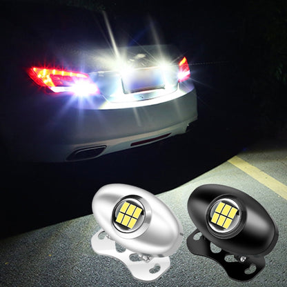ไฟถอยหลัง LED Super Bright แบบปรับได้ในรถยนต์, Reversing Light (Black), Reversing Light (Silver)