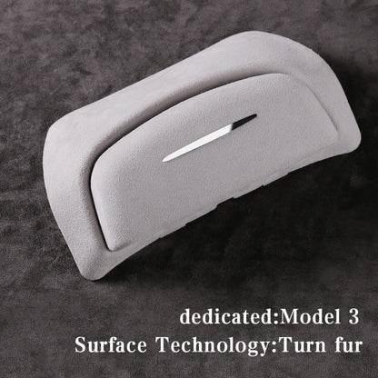 รถ Suede Wrap รุ่นแว่นตากันแดดกล่องเก็บสำหรับ Tesla รุ่น 3, Suede Wrap Version for Tesla Model 3