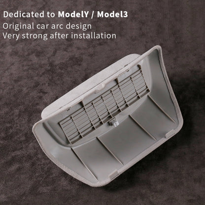 รถ Suede Wrap รุ่นแว่นตากันแดดกล่องเก็บสำหรับ Tesla รุ่น 3, Suede Wrap Version for Tesla Model 3