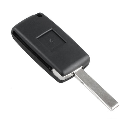 สำหรับ PEUGEOT 2 ปุ่มกุญแจรถควบคุมระยะไกลอัจฉริยะพร้อมชิปรวม PCF7961 และแบตเตอรี่และที่ยึดและใบมีดแบบ Slotted และสัญญาณ FSK ความถี่: 433MHz, For PEUGEOT FSK Signal
