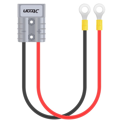 50A 600V เครื่องชาร์จแบตเตอรี่แบตเตอรี่ปลั๊กตัดการเชื่อมต่ออย่างรวดเร็วปลั๊กพ่วงกว้านพร้อม 1FT สาย (ขั้วต่อ Turn O), (Turn O Connector)
