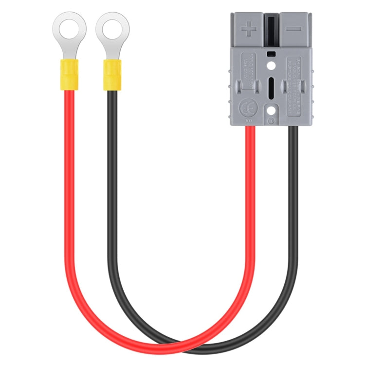 50A 600V เครื่องชาร์จแบตเตอรี่แบตเตอรี่ปลั๊กตัดการเชื่อมต่ออย่างรวดเร็วปลั๊กพ่วงกว้านพร้อม 1FT สาย (ขั้วต่อ Turn O), (Turn O Connector)