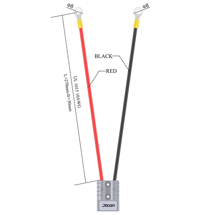50A 600V เครื่องชาร์จแบตเตอรี่แบตเตอรี่ปลั๊กตัดการเชื่อมต่ออย่างรวดเร็วปลั๊กพ่วงกว้านพร้อม 1FT สาย (ขั้วต่อ Turn O), (Turn O Connector)