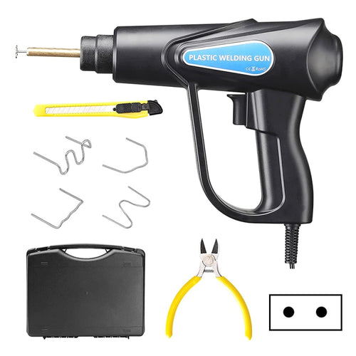 70W เครื่องเย็บกระดาษร้อนเครื่องเชื่อมพลาสติกรถกันชนชุดซ่อม Plier,EU Plug, EU Plug
