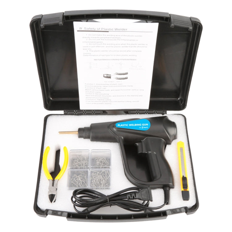 70W เครื่องเย็บกระดาษร้อนเครื่องเชื่อมพลาสติกรถกันชนชุดซ่อม Plier,EU Plug, EU Plug