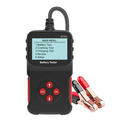 BT201 12V Universal รถ มัลติฟังก์ชั่น แบตเตอรี่ เครื่องตรวจจับความผิดพลาดในการวินิจฉัย, BT201
