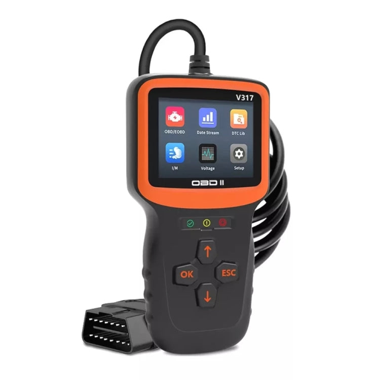 V317 รถเครื่องตรวจจับความผิดOBD2 ELM327 เครื่องสแกนเนอร์รหัสReader, V317