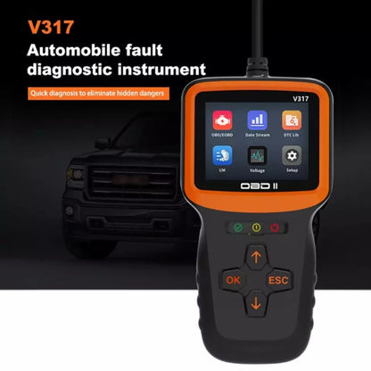 V317 รถเครื่องตรวจจับความผิดOBD2 ELM327 เครื่องสแกนเนอร์รหัสReader, V317