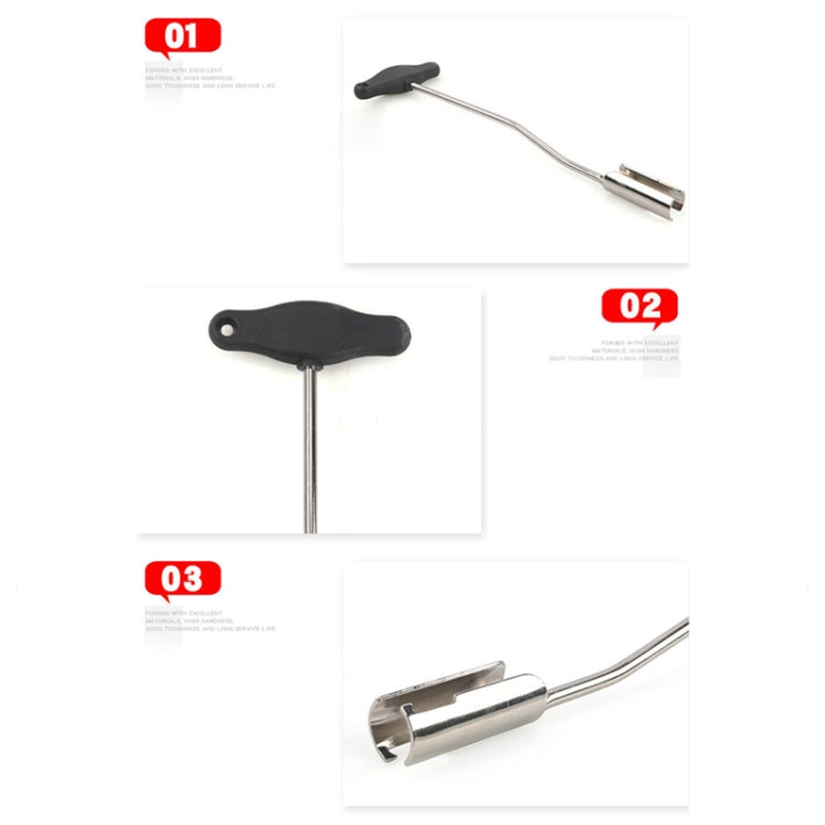 คีมสกัดสายไฟฟ้าแรงสูง EXTRACTOR ข้อศอกยาวกระบอก PRESSURE Line EXTRACTOR สำหรับ Audi / Volkswagen, Pliers Extractor