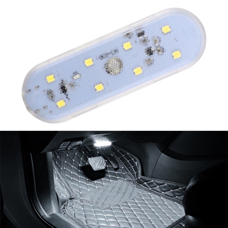 USB-C / Type-C การควบคุมสวิตช์สัมผัสสีเดียว รถ Foot Ambient Light, Ice Blue Light, Pink Light, White Light