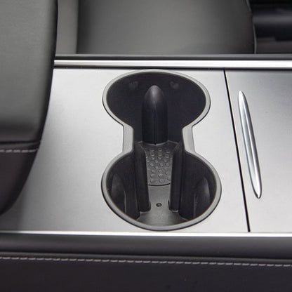 SHUNWEI SD-1054 ที่วางแก้วน้ำในรถยนต์สำหรับ Tesla รุ่น 3 / Y, SD-1054 (Black), SD-1054 (Grey)