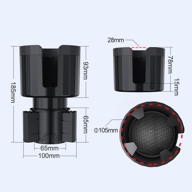 รถถ้วยปากแปลงที่วางแก้วน้ำขนาดใหญ่, Water Cup Holder