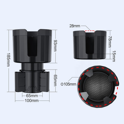 รถถ้วยปากแปลงที่วางแก้วน้ำขนาดใหญ่, Water Cup Holder