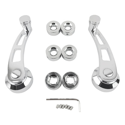 รถ 4-1/4 นิ้ว Electroplated Winder Handle Crank ประตู LEVER Handle สำหรับ Chevrolet / Ford / Chrysler, For Chevrolet / Ford