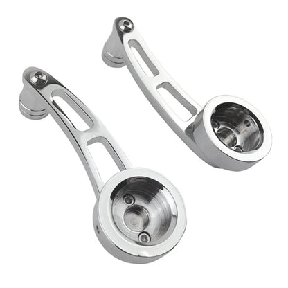 รถ 4-1/4 นิ้ว Electroplated Winder Handle Crank ประตู LEVER Handle สำหรับ Chevrolet / Ford / Chrysler, For Chevrolet / Ford
