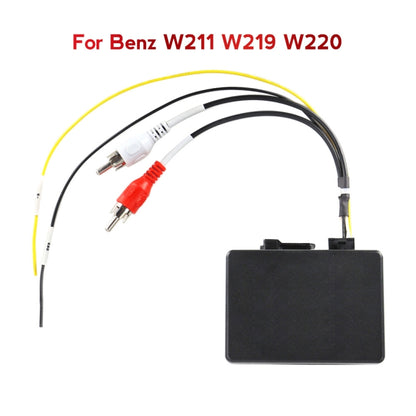 กล่องแปลงการถอดรหัสเสียงใยแก้วนำแสงรถยนต์ส่วนใหญ่สำหรับ Mercedes-Benz W211, For Mercedes-Benz W211