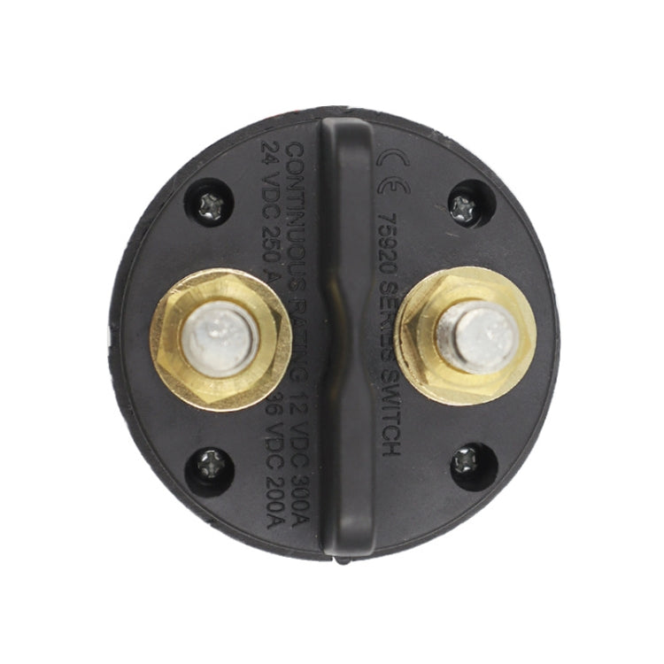 12V 300A รถ ตัวเลือก Isolator ตัดการเชื่อมต่อสวิตช์โรตารีตัด