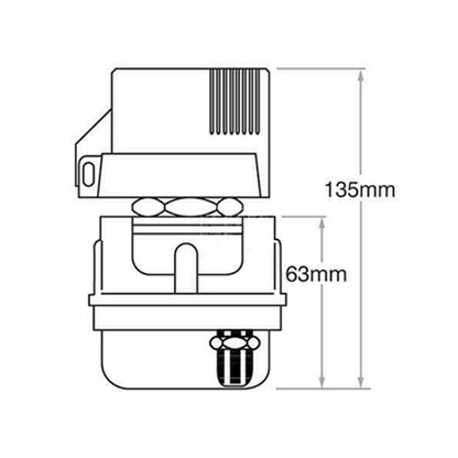 12V 300A รถ ตัวเลือก Isolator ตัดการเชื่อมต่อสวิตช์โรตารีตัด