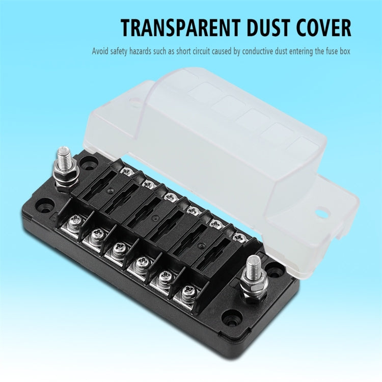 CS-978A1 FB1901 1 ใน 6 Out อิสระบวกลบฟิวส์กล่องไม่มีฟิวส์สำหรับรถยนต์รถบรรทุกเรือ, CS-978A1