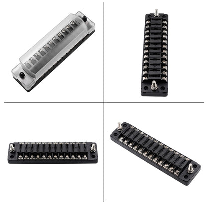 CS-979A2 FB1904 1 In 1 Out 12 วิธีไม่มีความแตกต่างบวกลบฟิวส์กล่องไม่มีฟิวส์สำหรับรถยนต์รถบรรทุกเรือ, CS-979A2