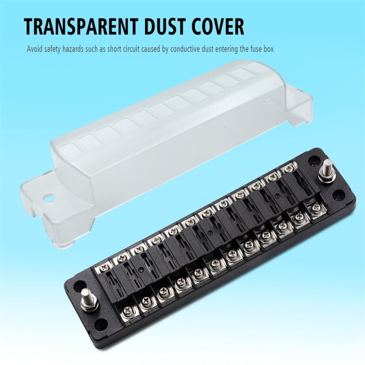 CS-979A2 FB1904 1 In 1 Out 12 วิธีไม่มีความแตกต่างบวกลบฟิวส์กล่องไม่มีฟิวส์สำหรับรถยนต์รถบรรทุกเรือ, CS-979A2